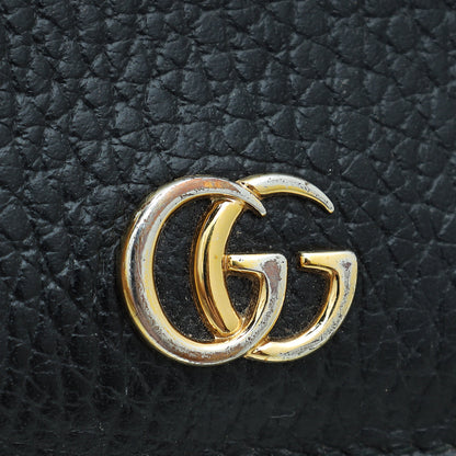 Gucci Black GG Marmont Card Case Wallet