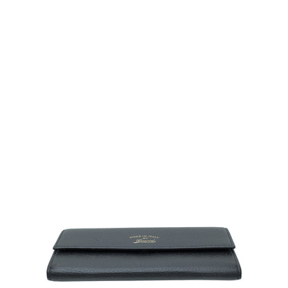 Gucci Black Swing Continental Wallet