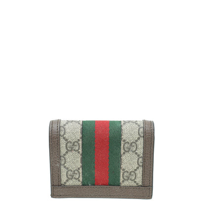 Gucci Bicolor GG Supreme Ophidia Card Case