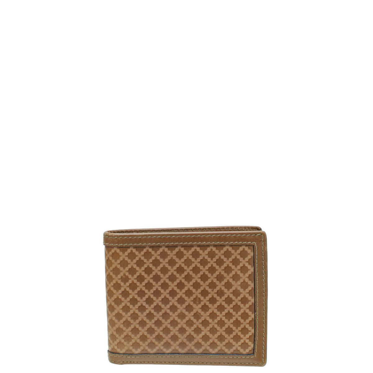 Gucci Brown Diamante Embossed Bifold Wallet