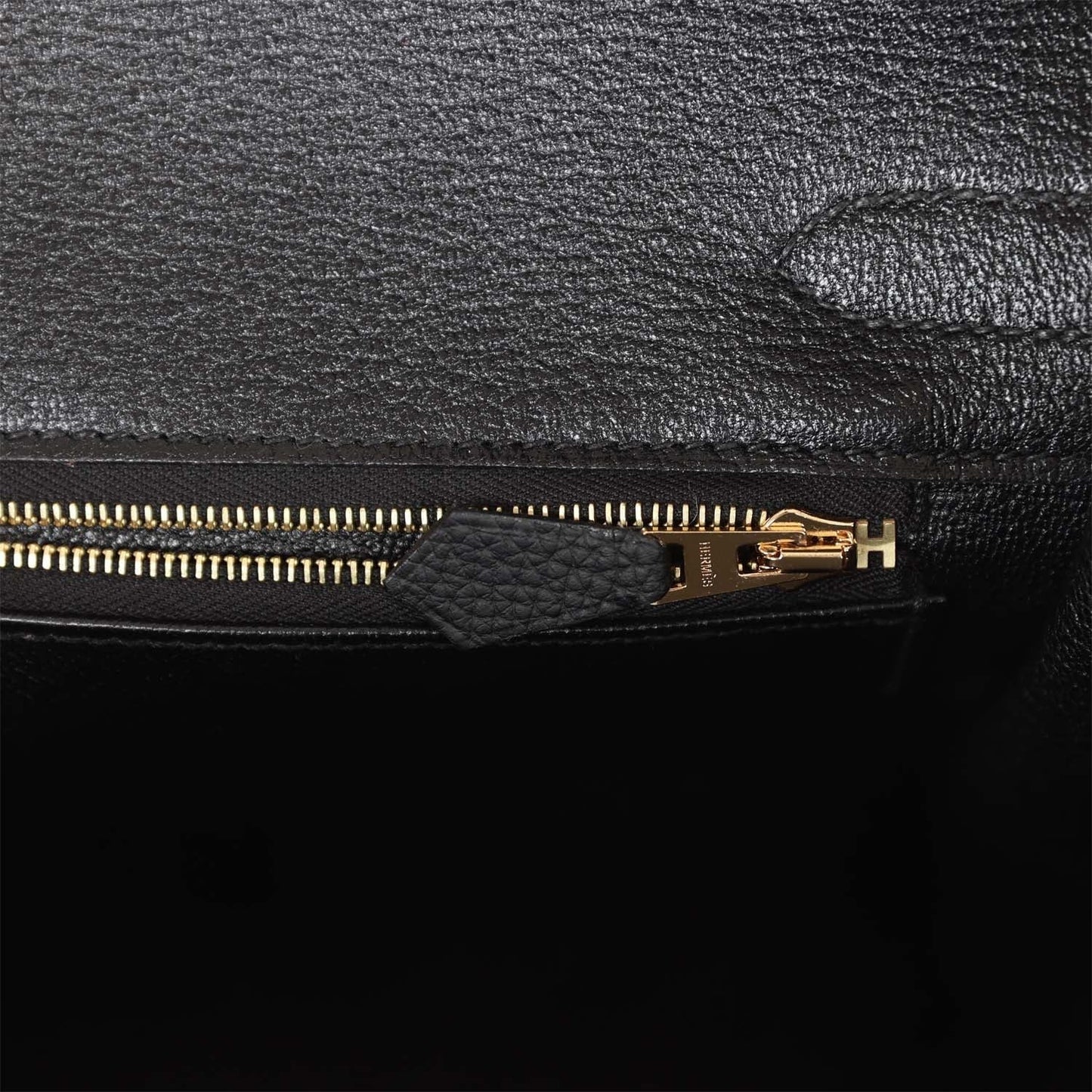 Hermes Birkin 30 Black Togo Gold Hardware