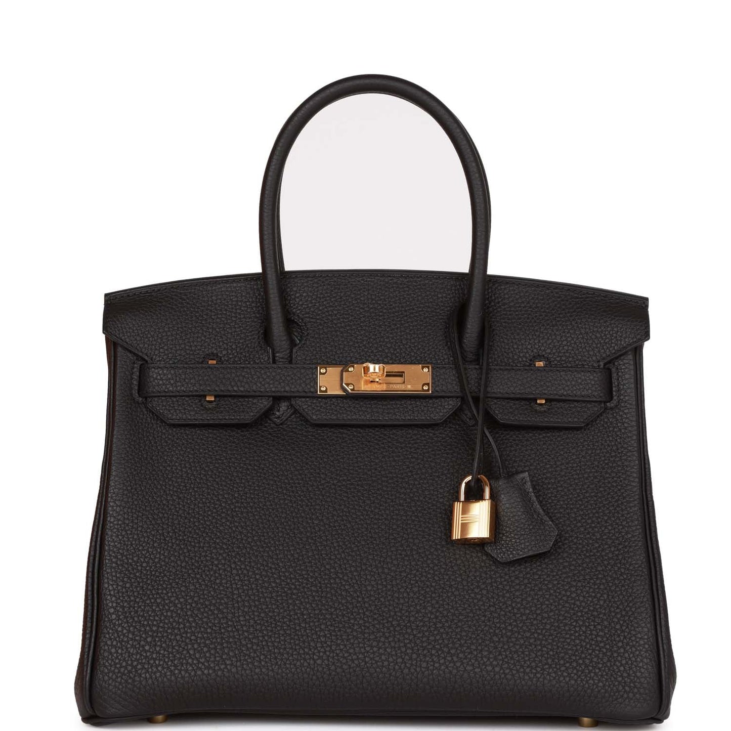 Hermes Birkin 30 Black Togo Gold Hardware