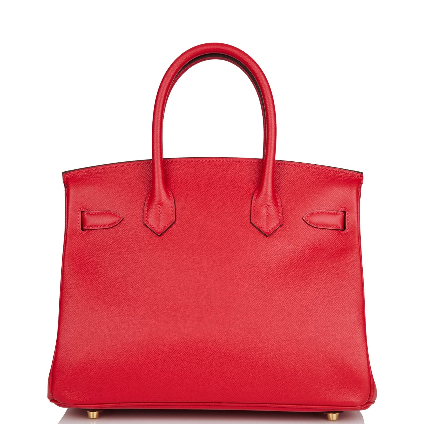 Hermes Birkin 30 Rouge Casaque Epsom Gold Hardware