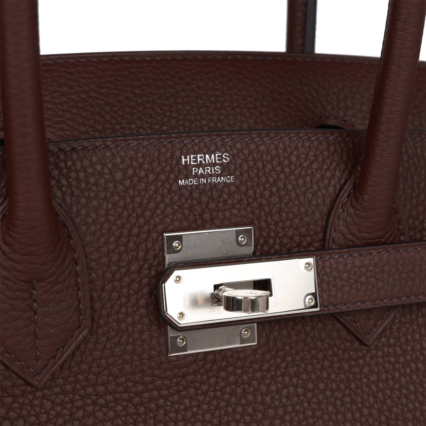 Hermes Birkin 30 Rouge Sellier Togo Palladium Hardware