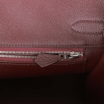 Hermes Birkin 30 Rouge Sellier Togo Palladium Hardware