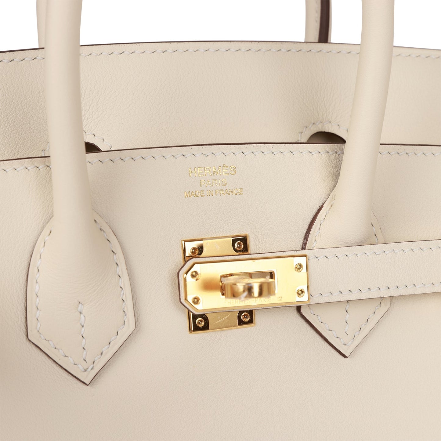 Hermes Birkin 25 Nata Swift Gold Hardware