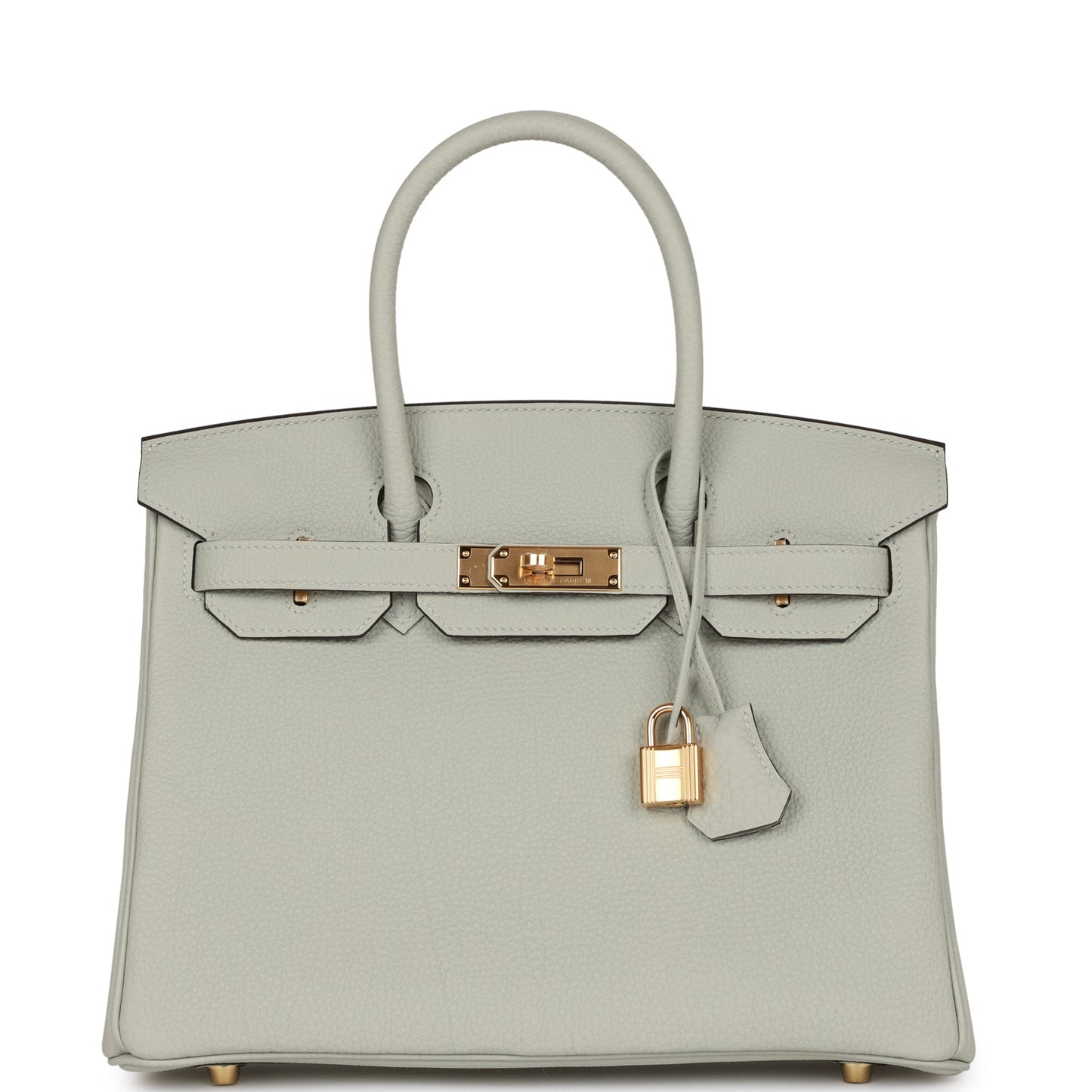 Hermes Birkin 30 Gris Neve Togo Gold Hardware