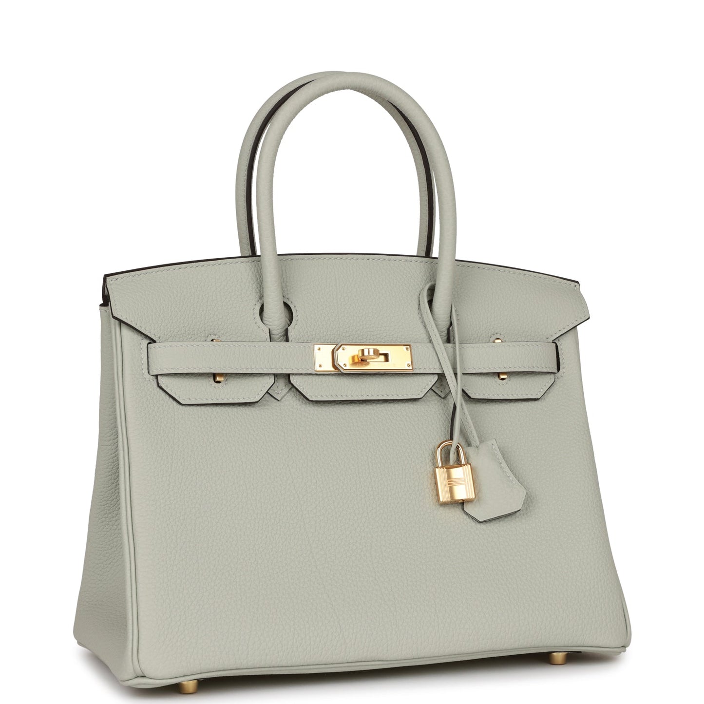 Hermes Birkin 30 Gris Neve Togo Gold Hardware