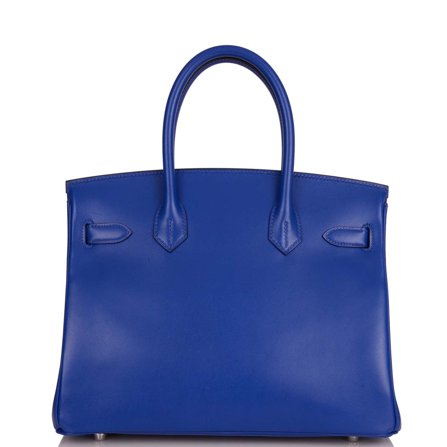 Hermes Birkin 30 Bleu Electric Tadelakt Palladium Hardware