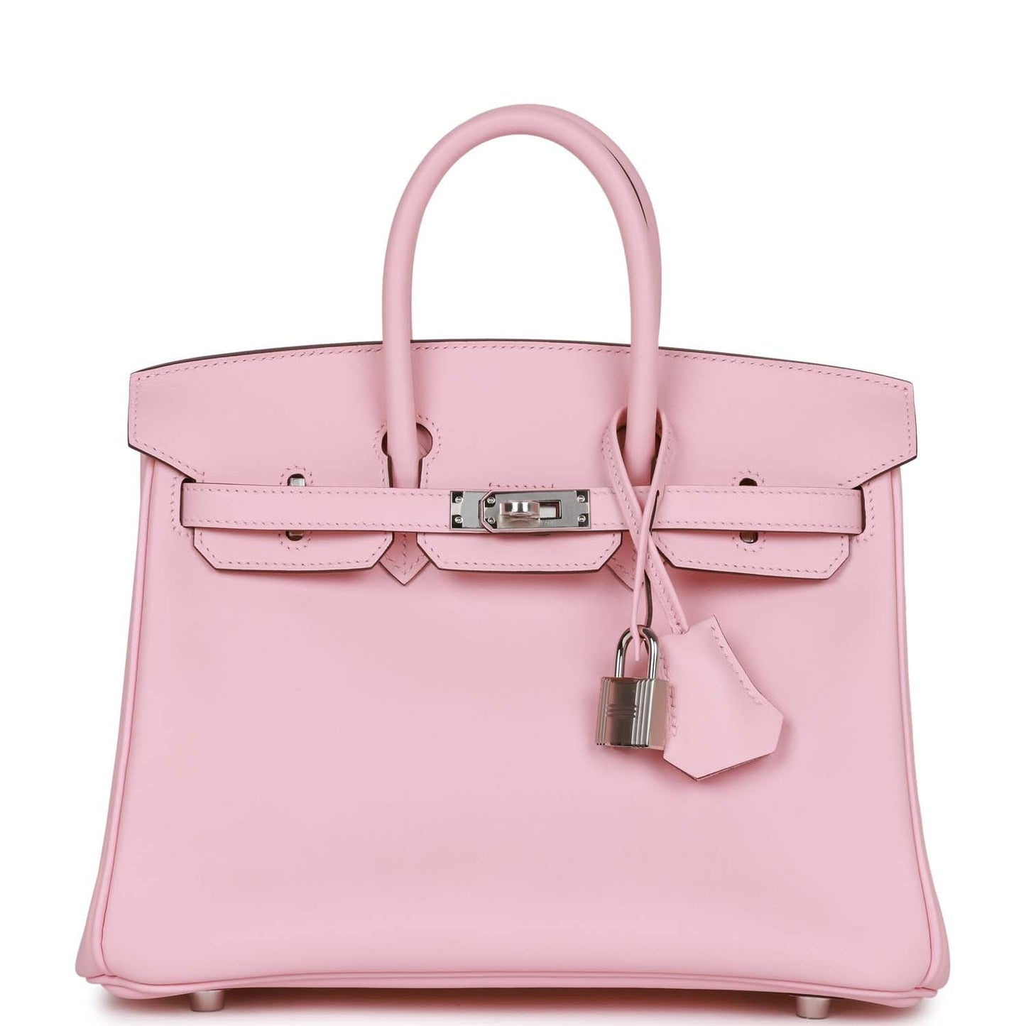 Hermes Birkin 25 Rose Sakura Swift Palladium Hardware