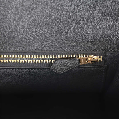 Hermes Birkin 30 Black Epsom Gold Hardware