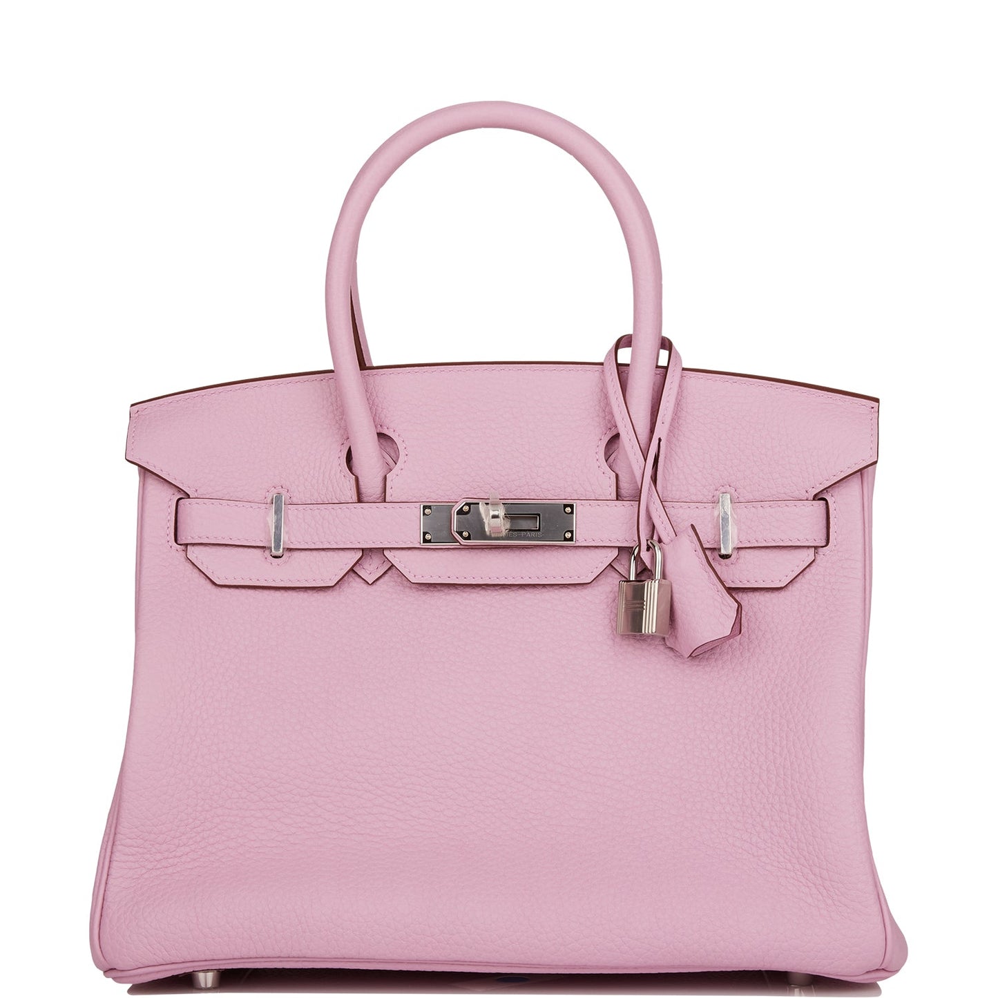 Hermes Birkin 30 Mauve Sylvestre Clemence Palladium Hardware