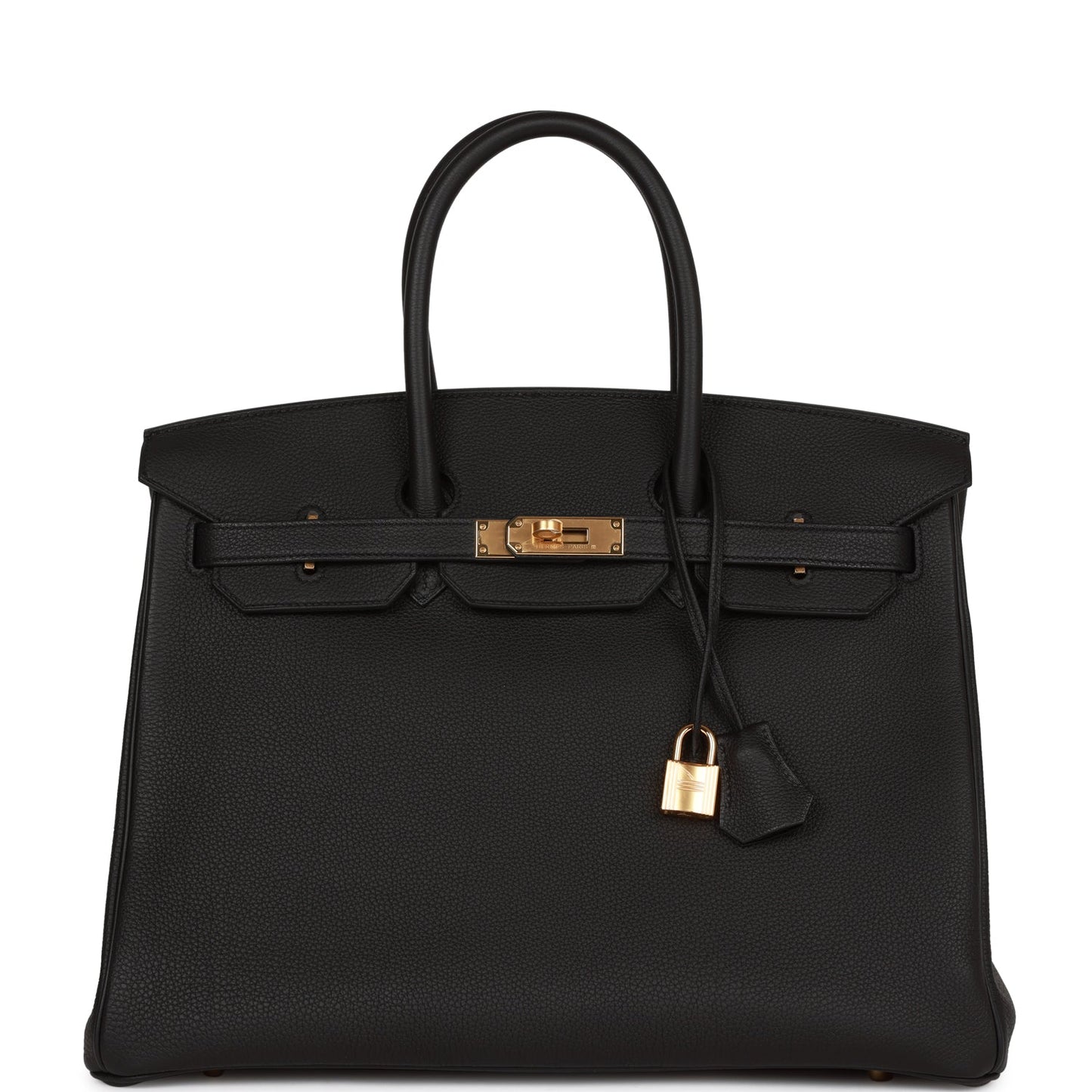 Hermes Birkin 35 Black Togo Gold Hardware