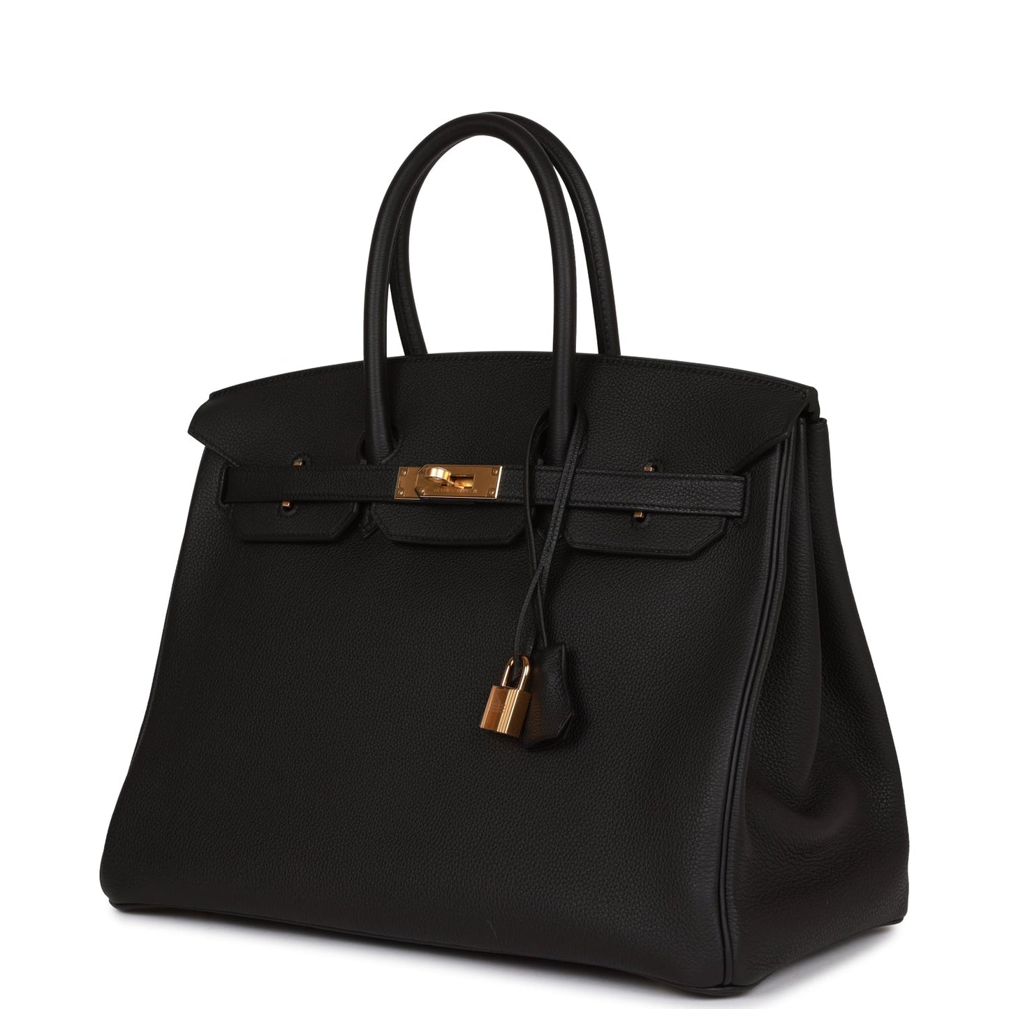 Hermes Birkin 35 Black Togo Gold Hardware