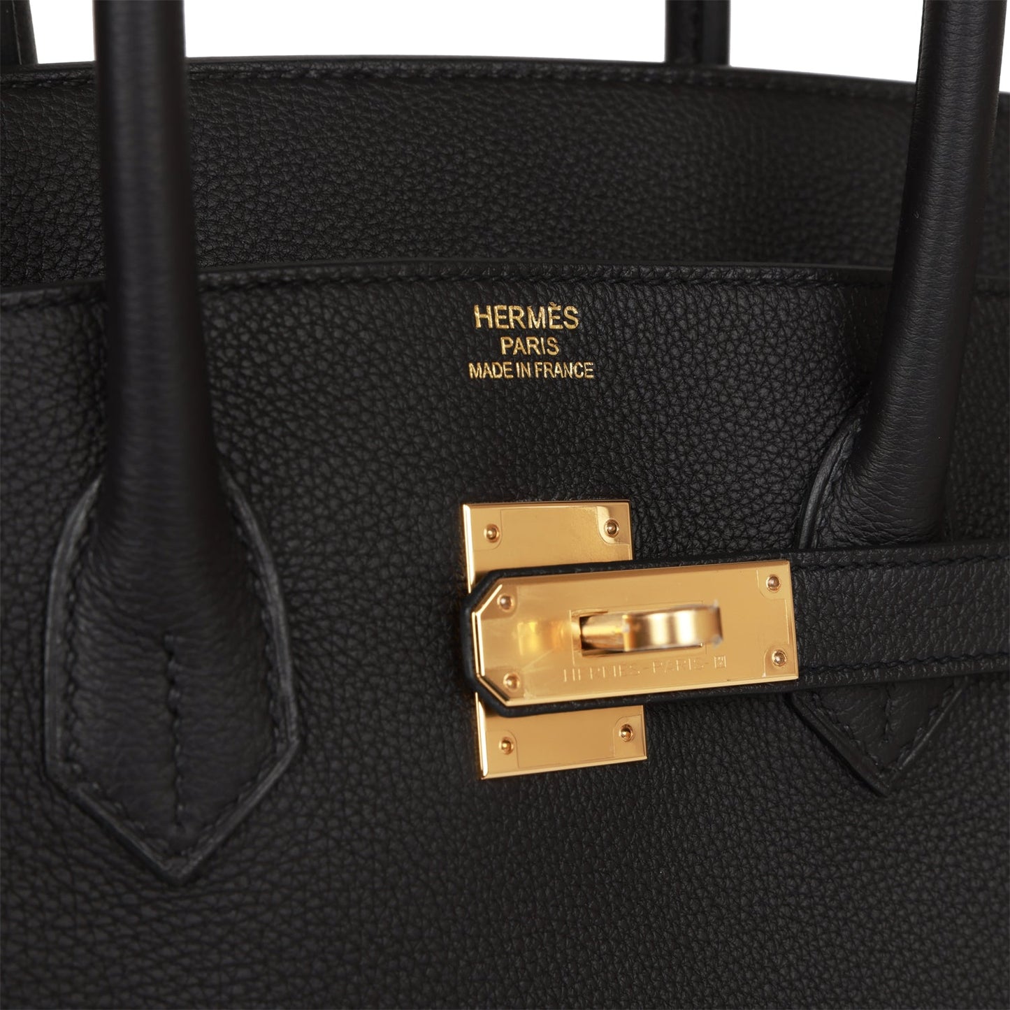 Hermes Birkin 35 Black Togo Gold Hardware