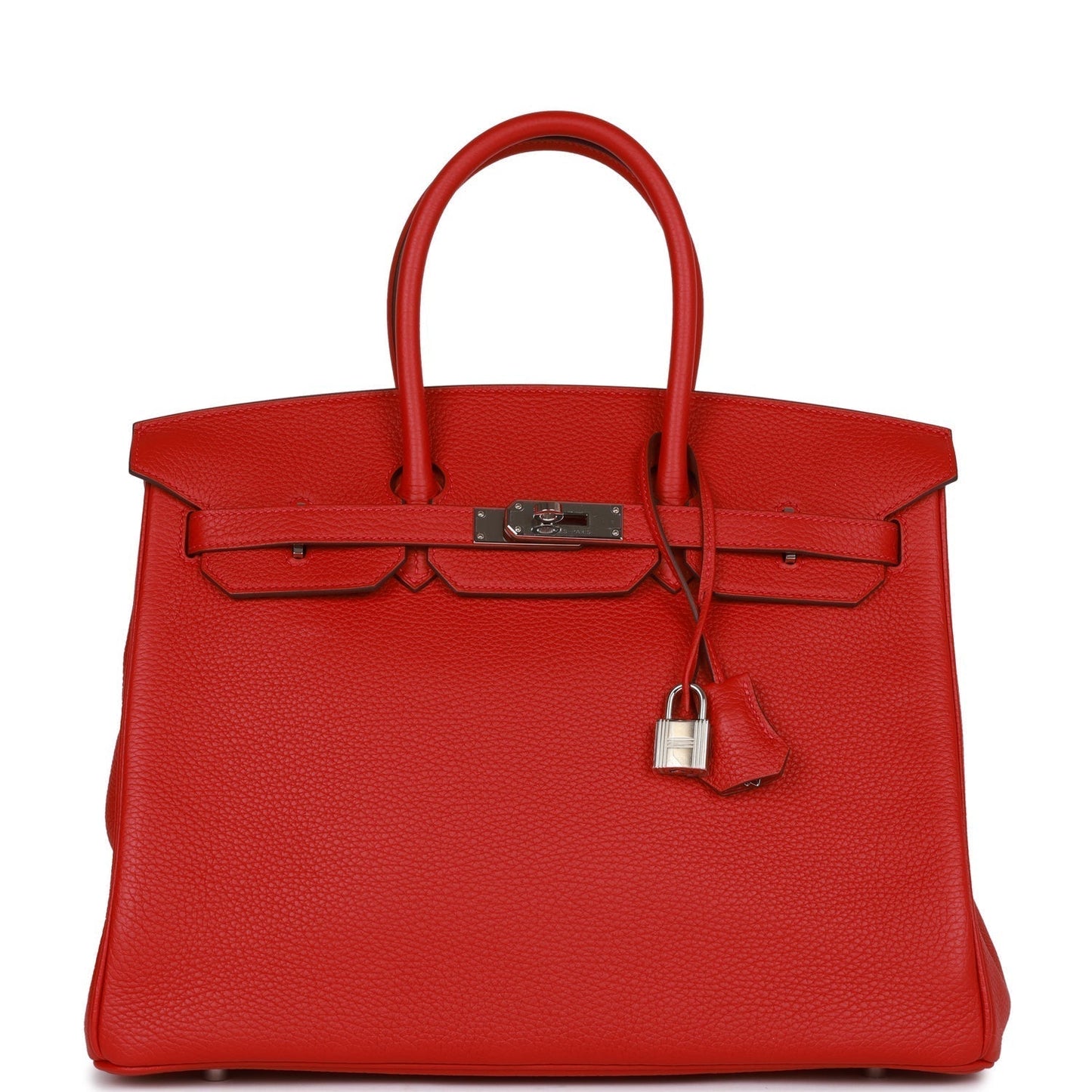 Hermes Birkin 35 Rouge de Coeur Togo Palladium Hardware