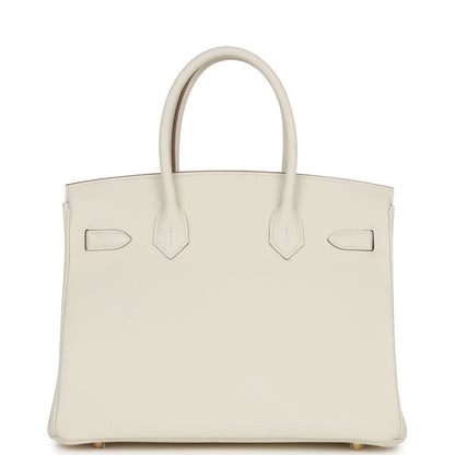 Hermes Birkin 30 Mushroom Togo Gold Hardware