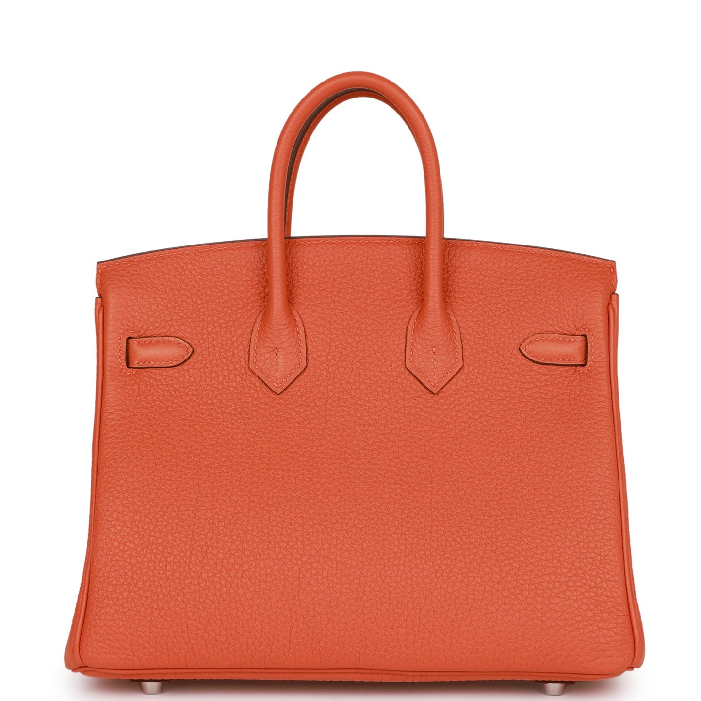 Hermes Birkin 25 Orange Togo Palladium Hardware