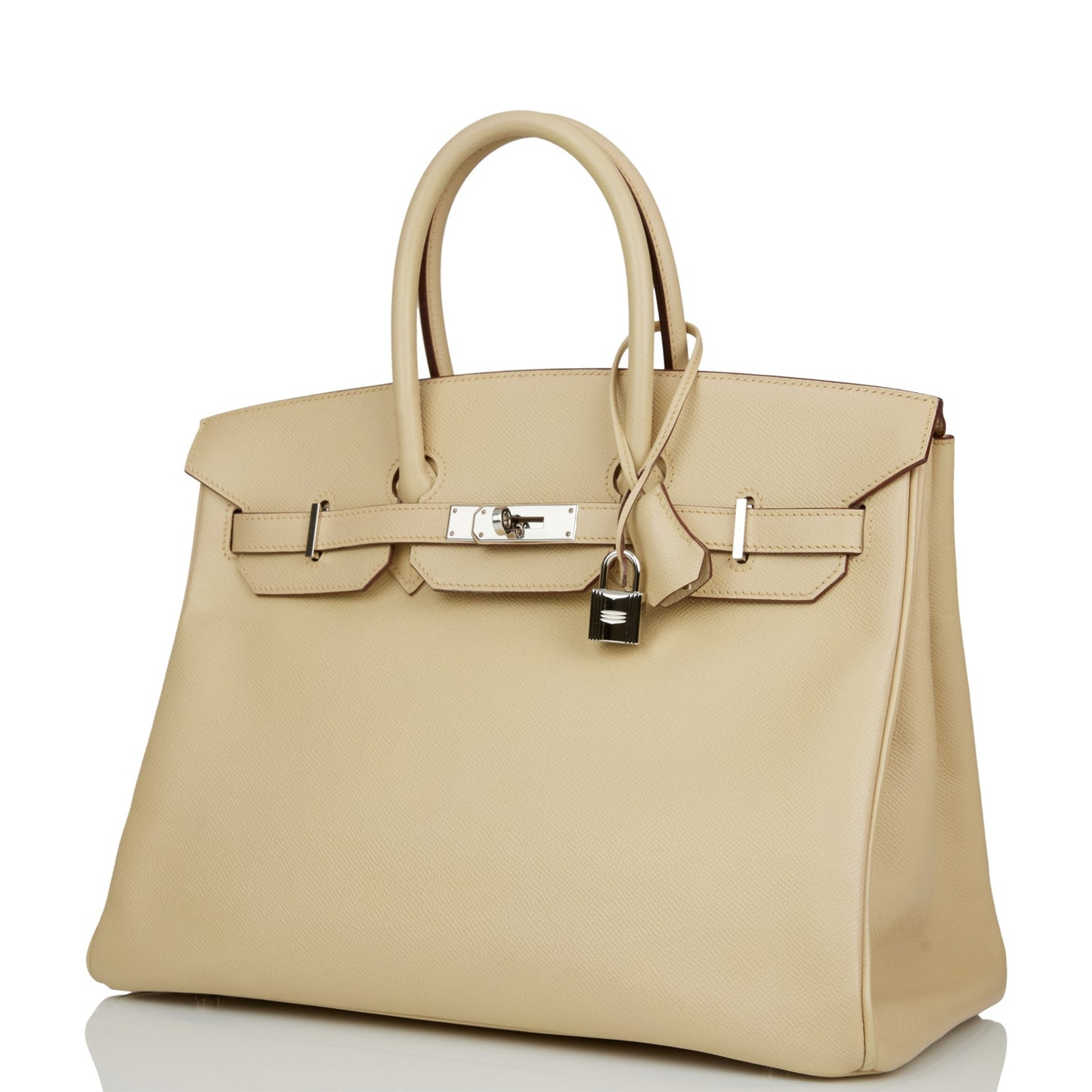 Hermes Birkin 35 Parchemin Epsom Palladium Hardware