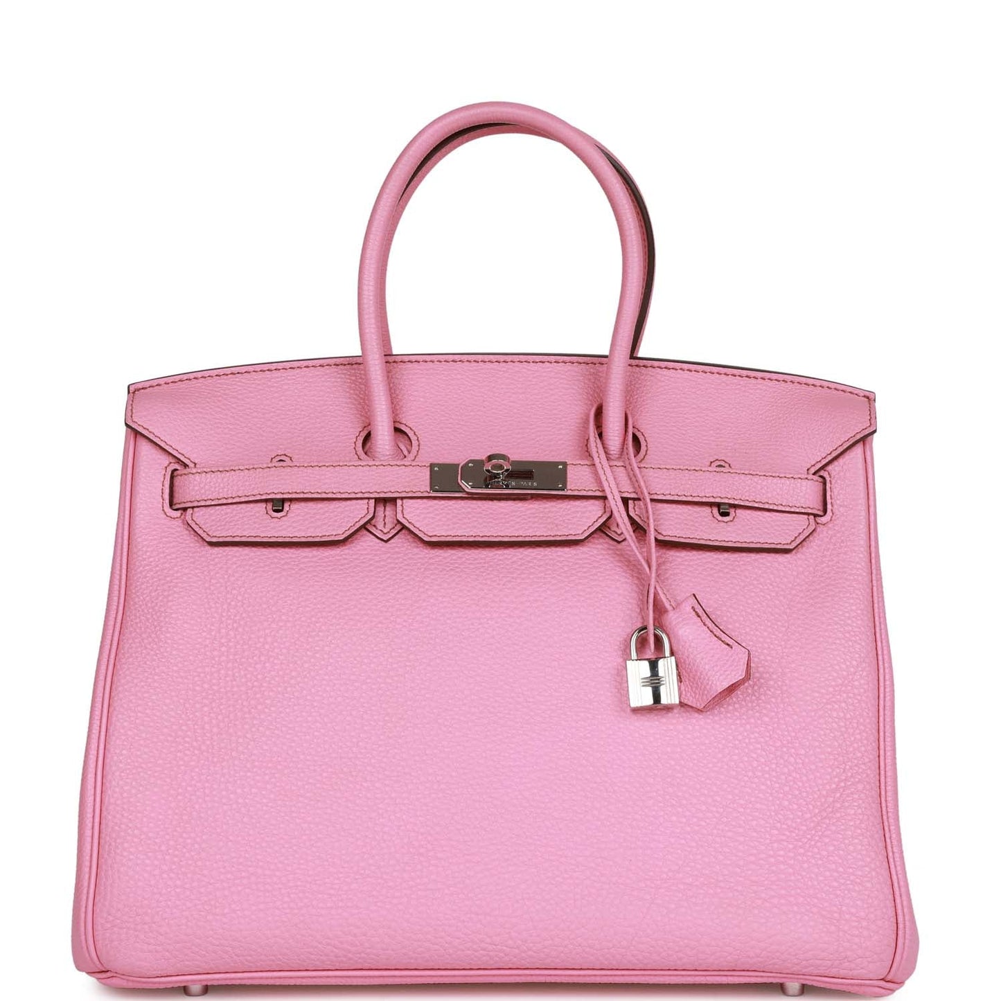 Hermes Birkin 35 Bubblegum Togo Palladium Hardware