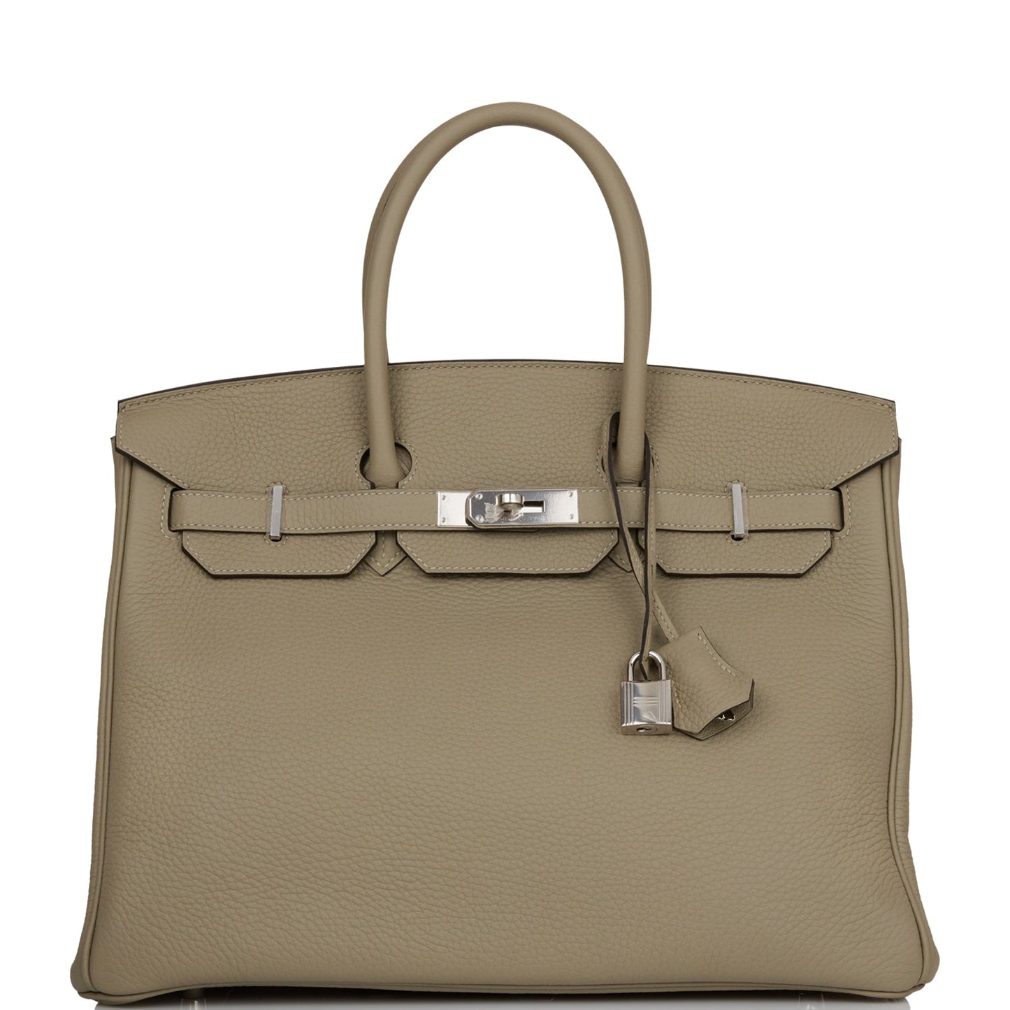 Hermes Birkin 35 Sage Clemence Palladium Hardware