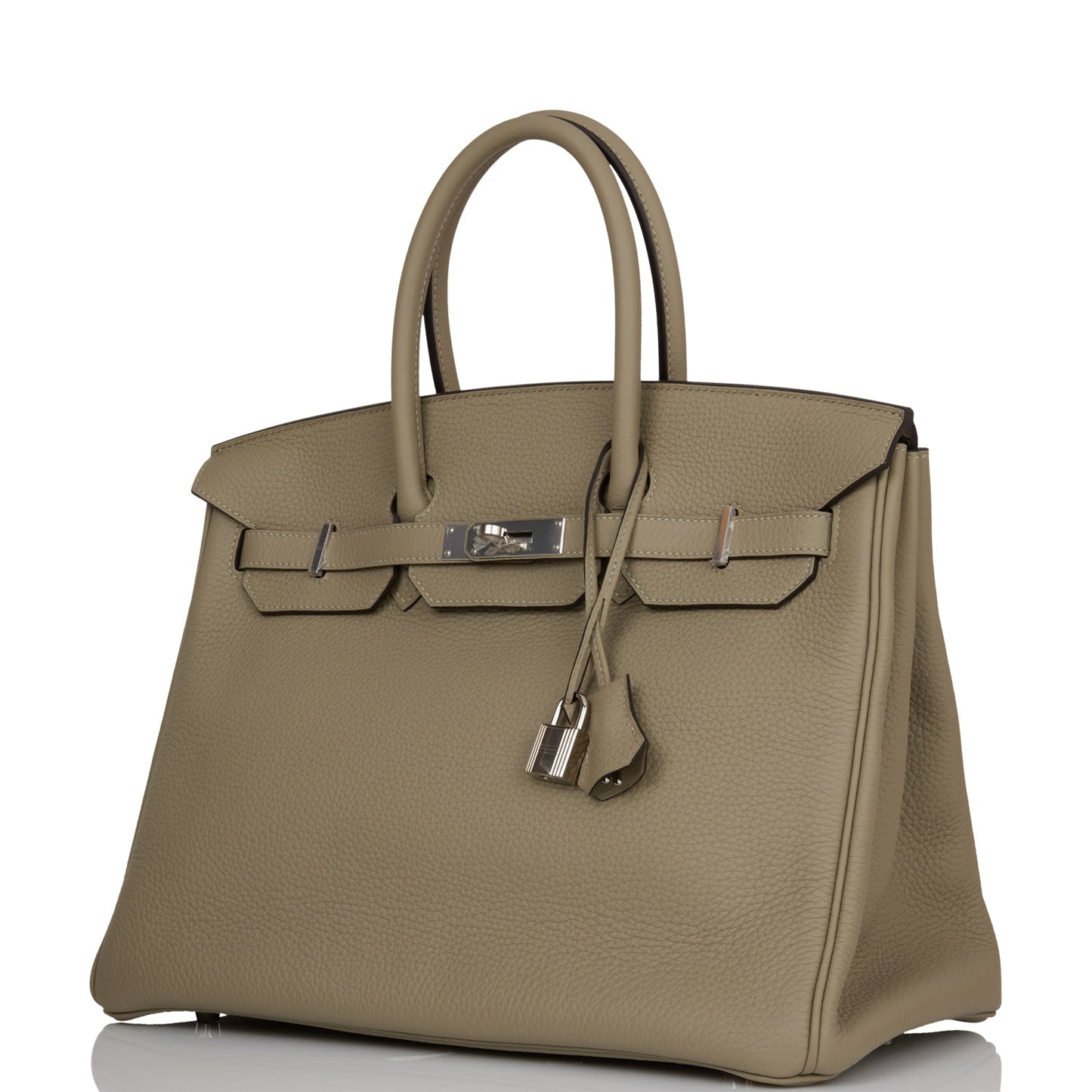 Hermes Birkin 35 Sage Clemence Palladium Hardware