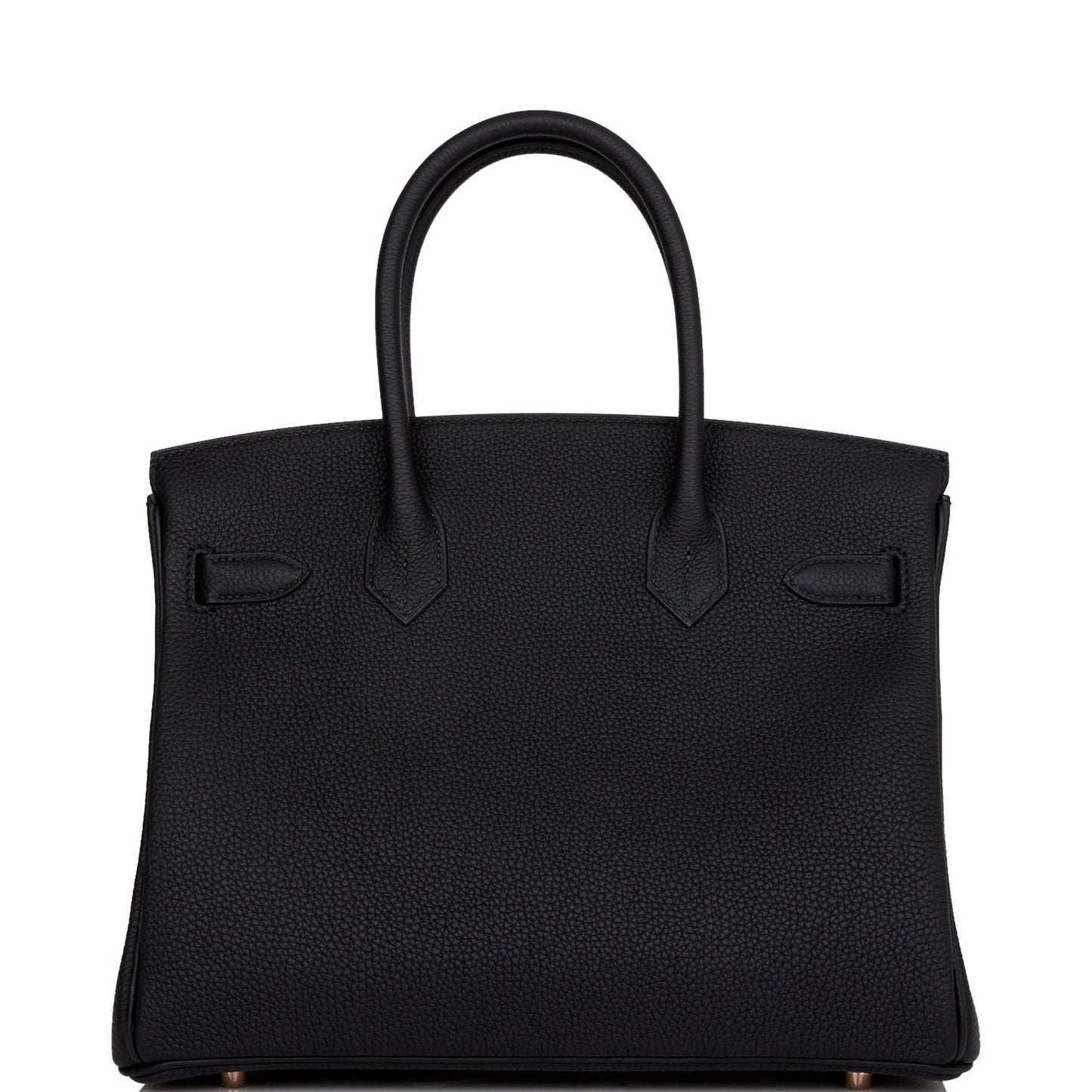 Hermes Birkin 30 Black Togo Rose Gold Hardware