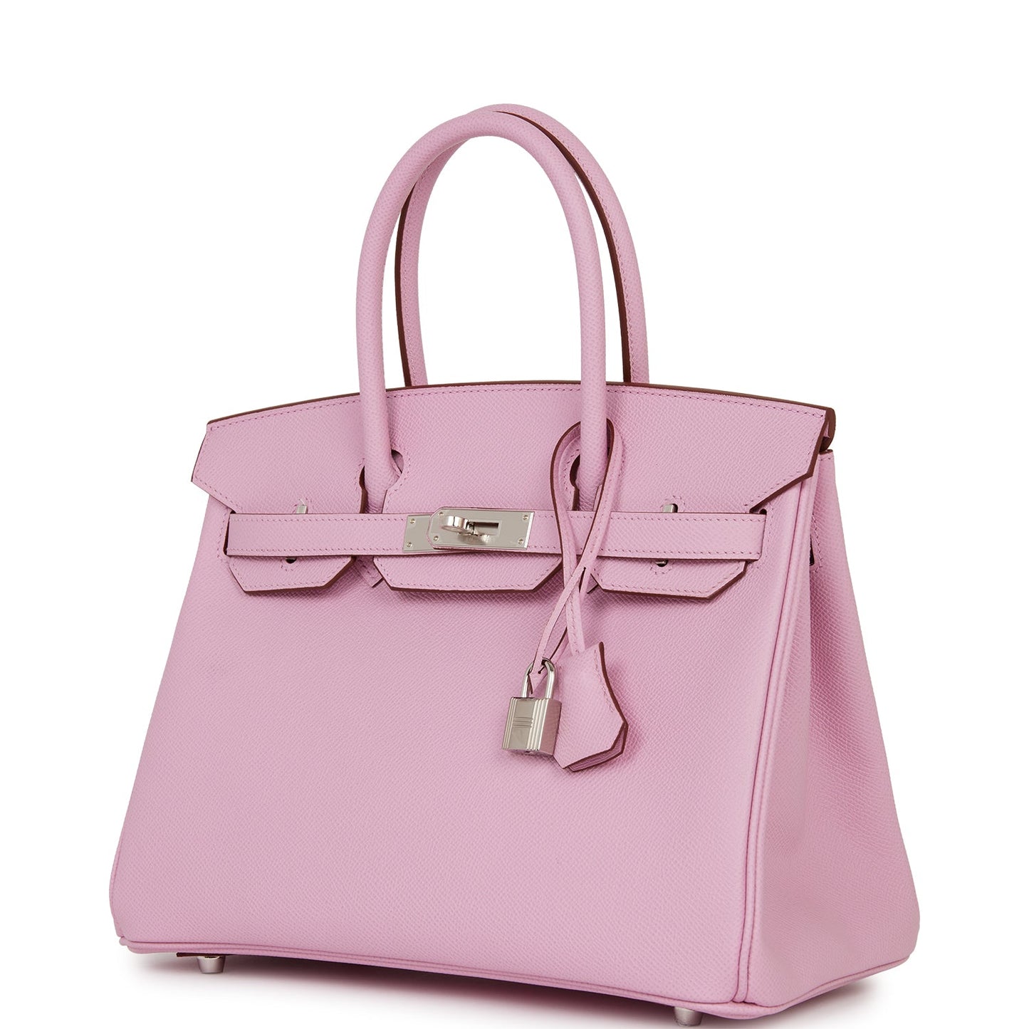 Hermes Birkin 30 Mauve Sylvestre Epsom Palladium Hardware