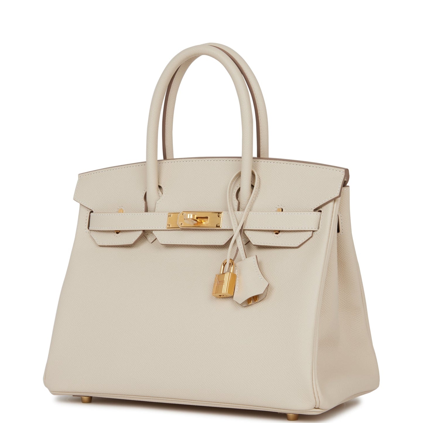 Hermes Birkin 30 Craie Epsom Gold Hardware