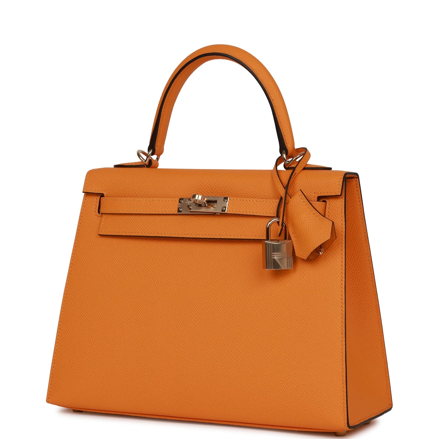 Hermes Special Order (HSS) Kelly Sellier 25 Jaune D'Or Epsom Permabrass Hardware