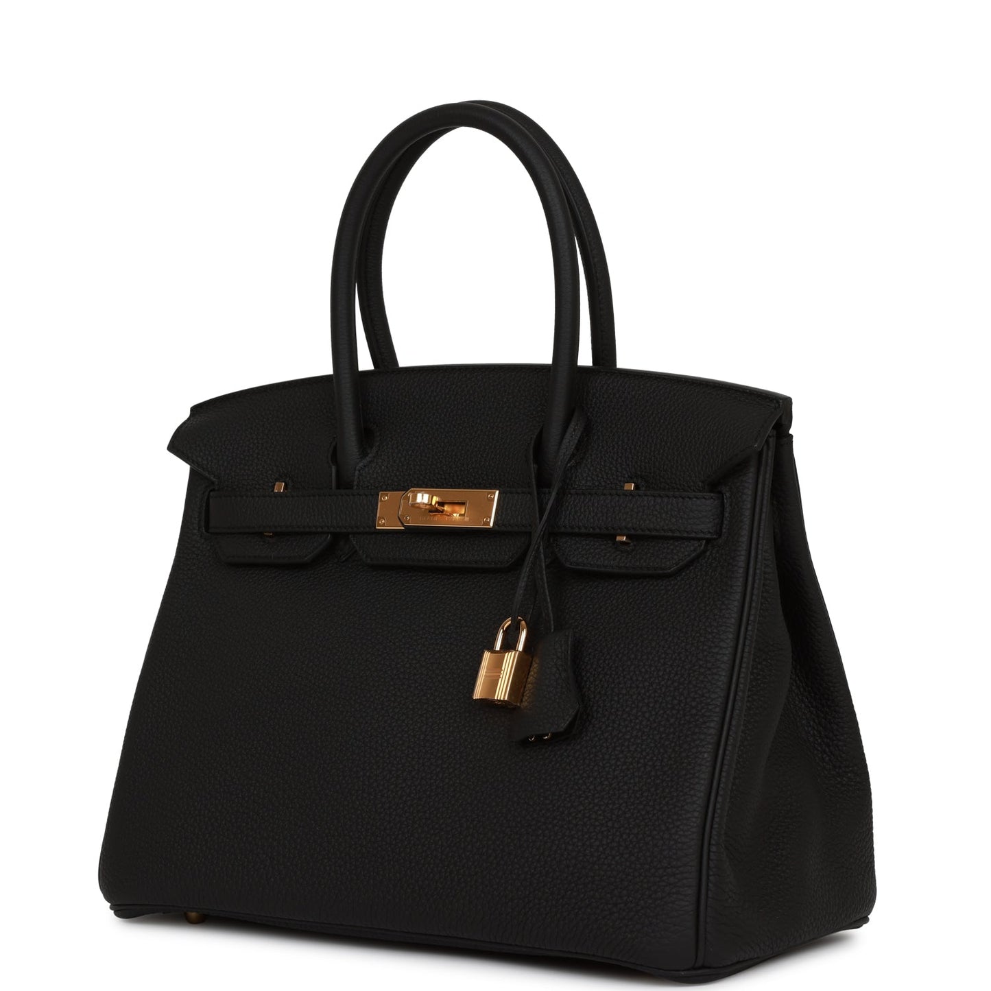 Hermes Birkin 30 Black Togo Gold Hardware