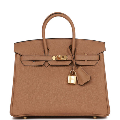 Hermes Birkin 25 Chai Togo Gold Hardware