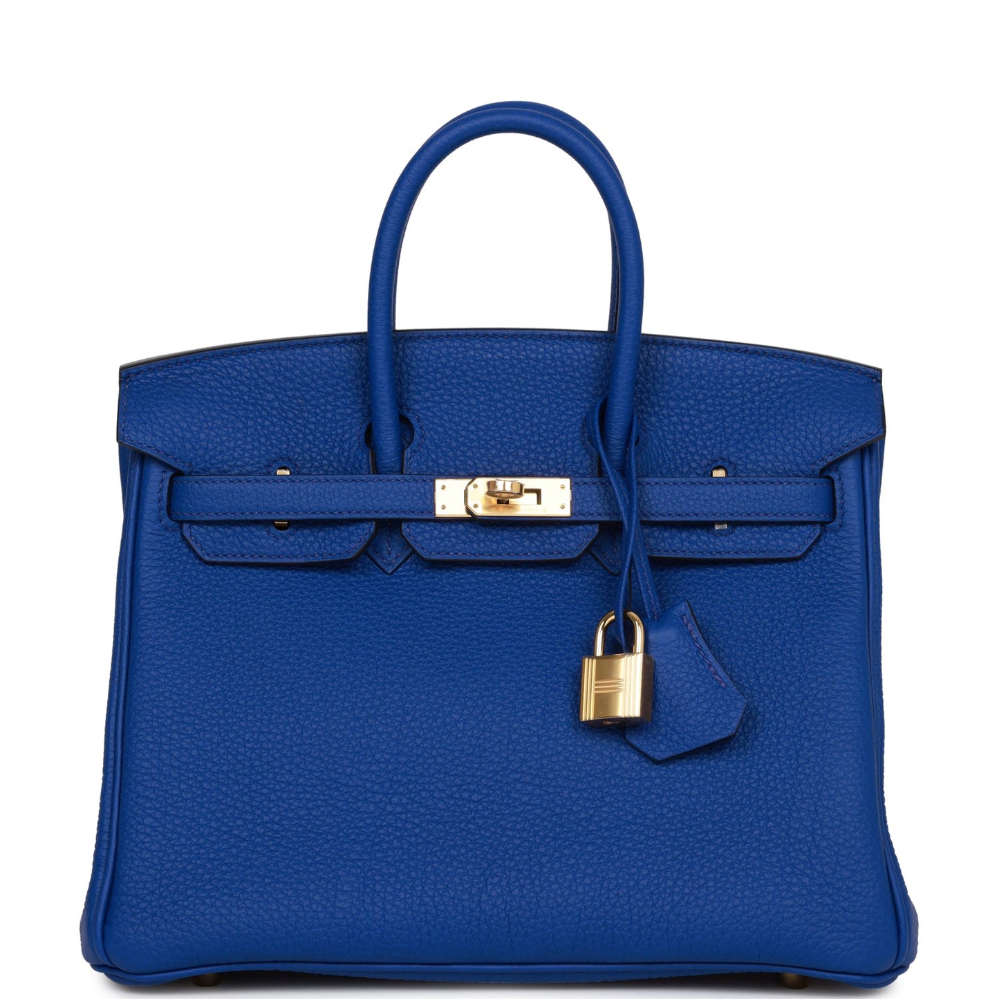 Hermes Birkin 25 Bleu Royal Togo Gold Hardware