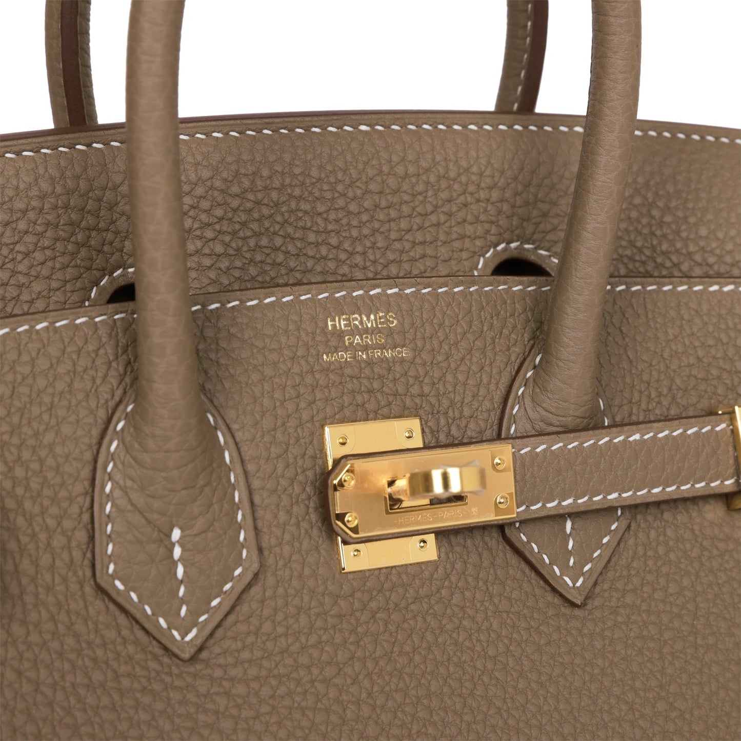 Hermes Birkin 25 Etoupe Togo Gold Hardware