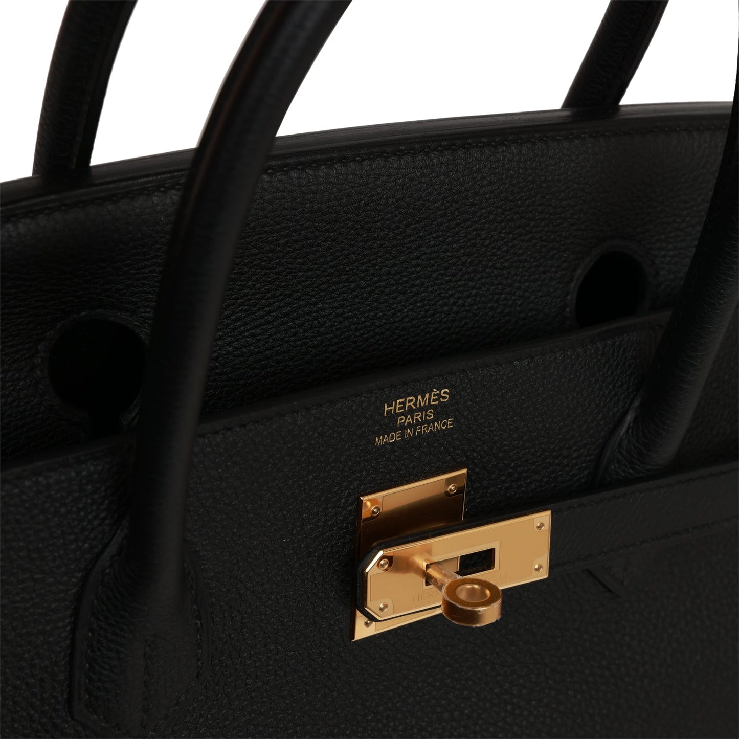 Hermes Birkin 40 Black Togo Gold Hardware