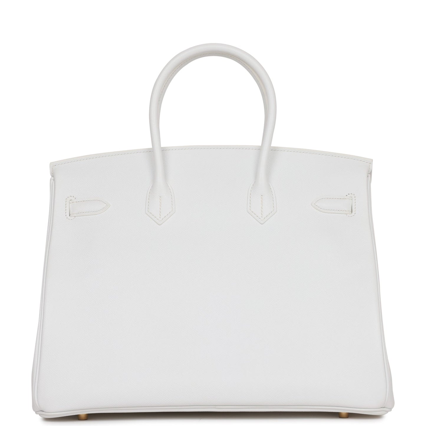 Hermes Birkin 35 White Epsom Gold Hardware