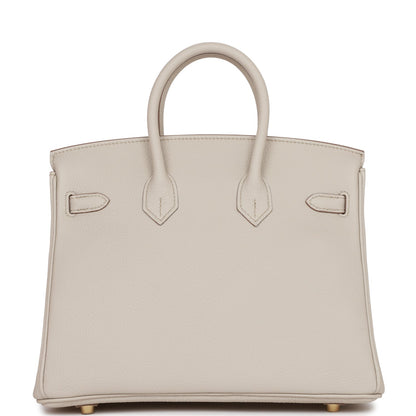 Hermes Birkin 25 Beton Togo Gold Hardware