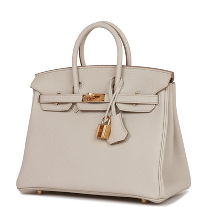 Hermes Birkin 25 Beton Togo Gold Hardware