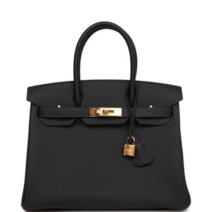 Hermes Birkin 30 Caban Togo Gold Hardware