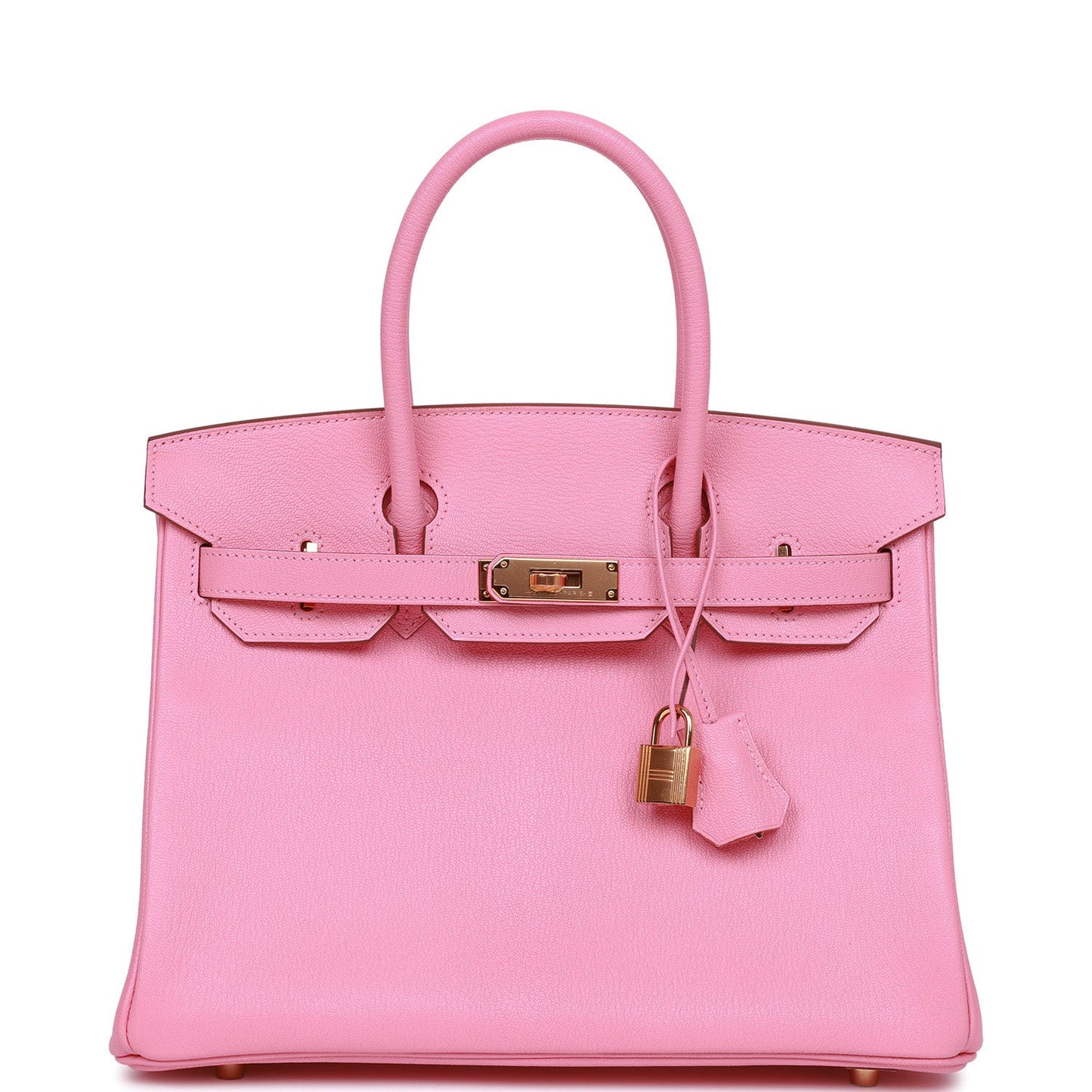 Hermes Birkin 30 Rose Confetti Chevre Gold Hardware