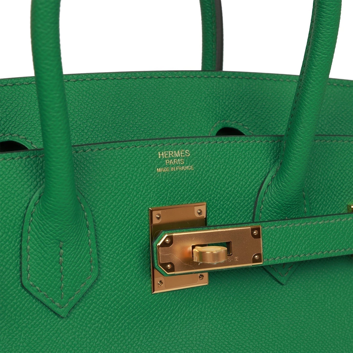 Hermes Birkin 30 Cactus Epsom Gold Hardware