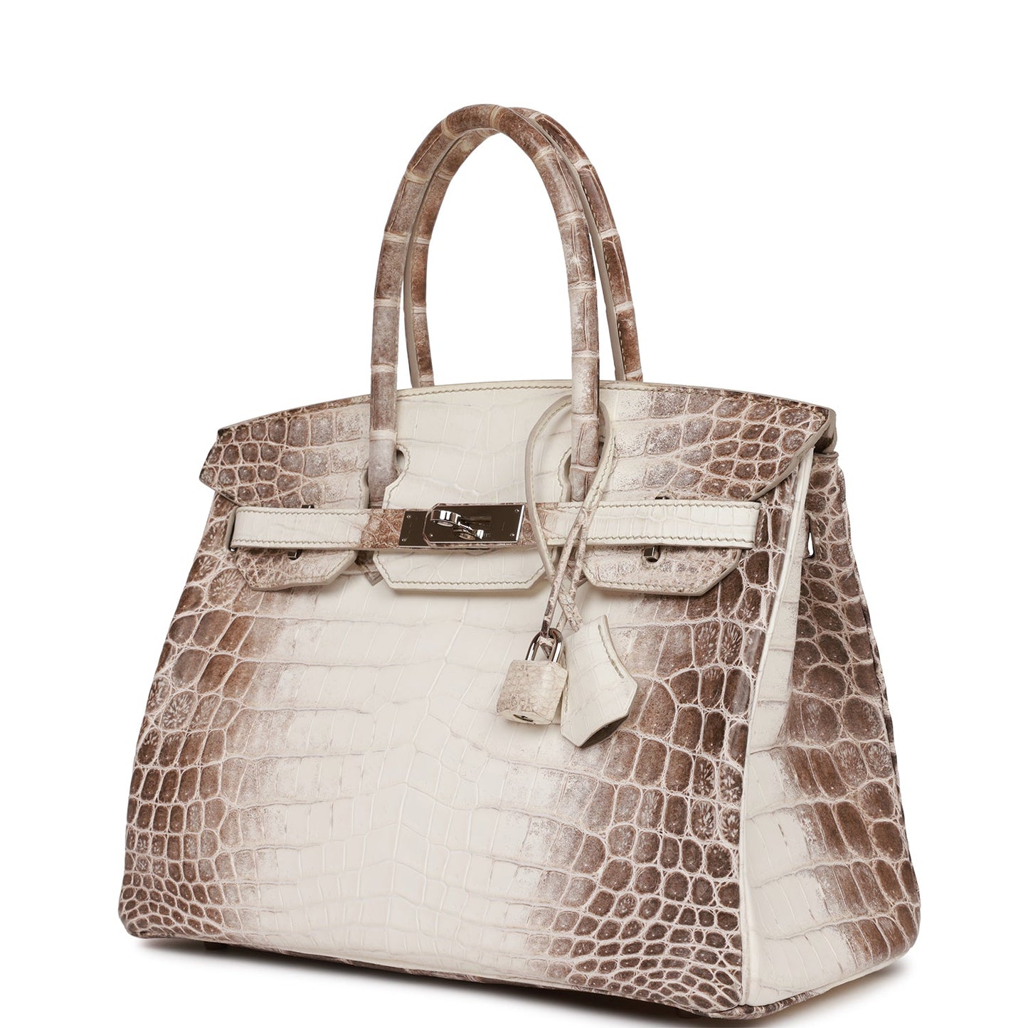 Hermes Birkin 30 Himalaya Niloticus Crocodile Palladium Hardware