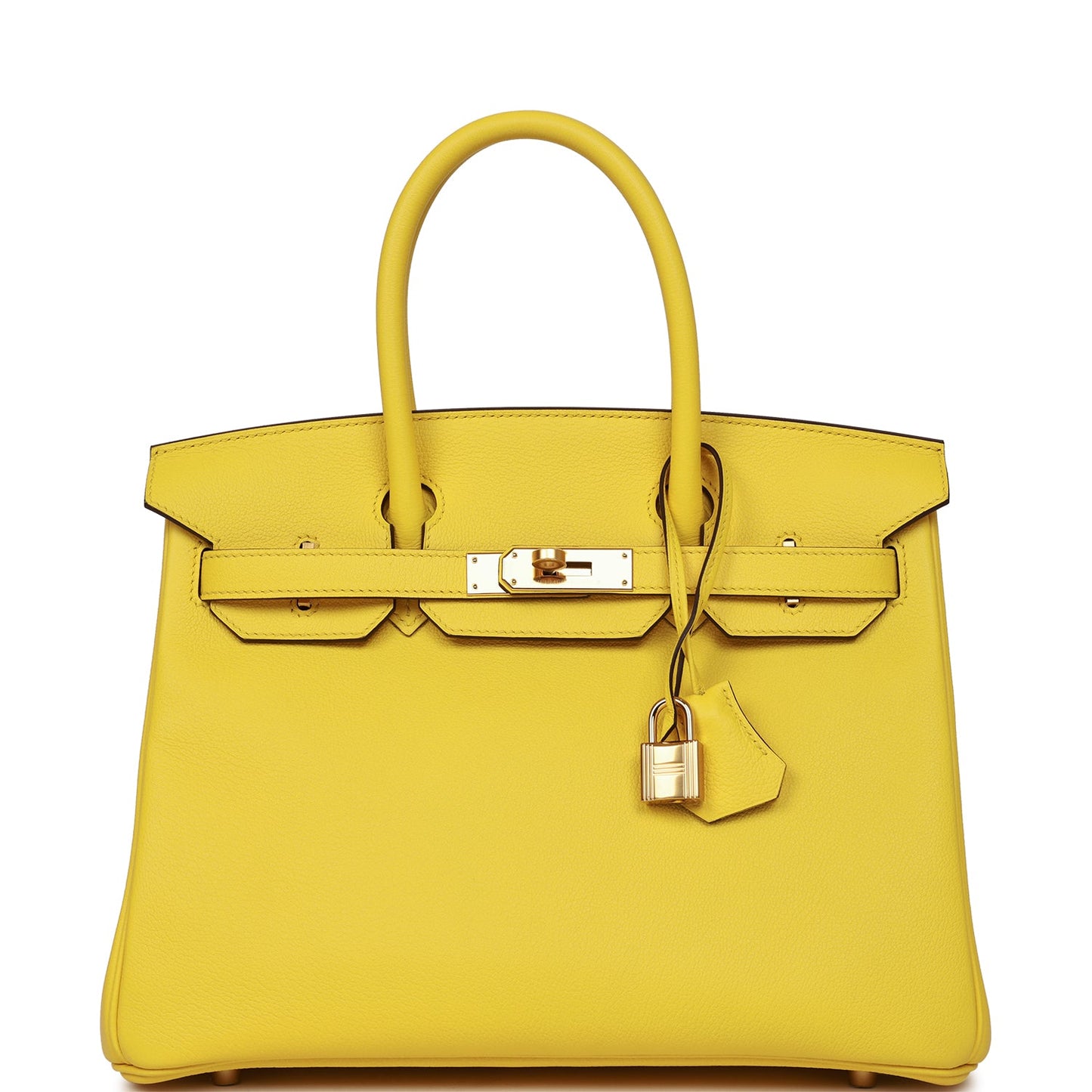 Hermes Birkin 30 Jaune de Naples Taurillon Novillo Gold Hardware