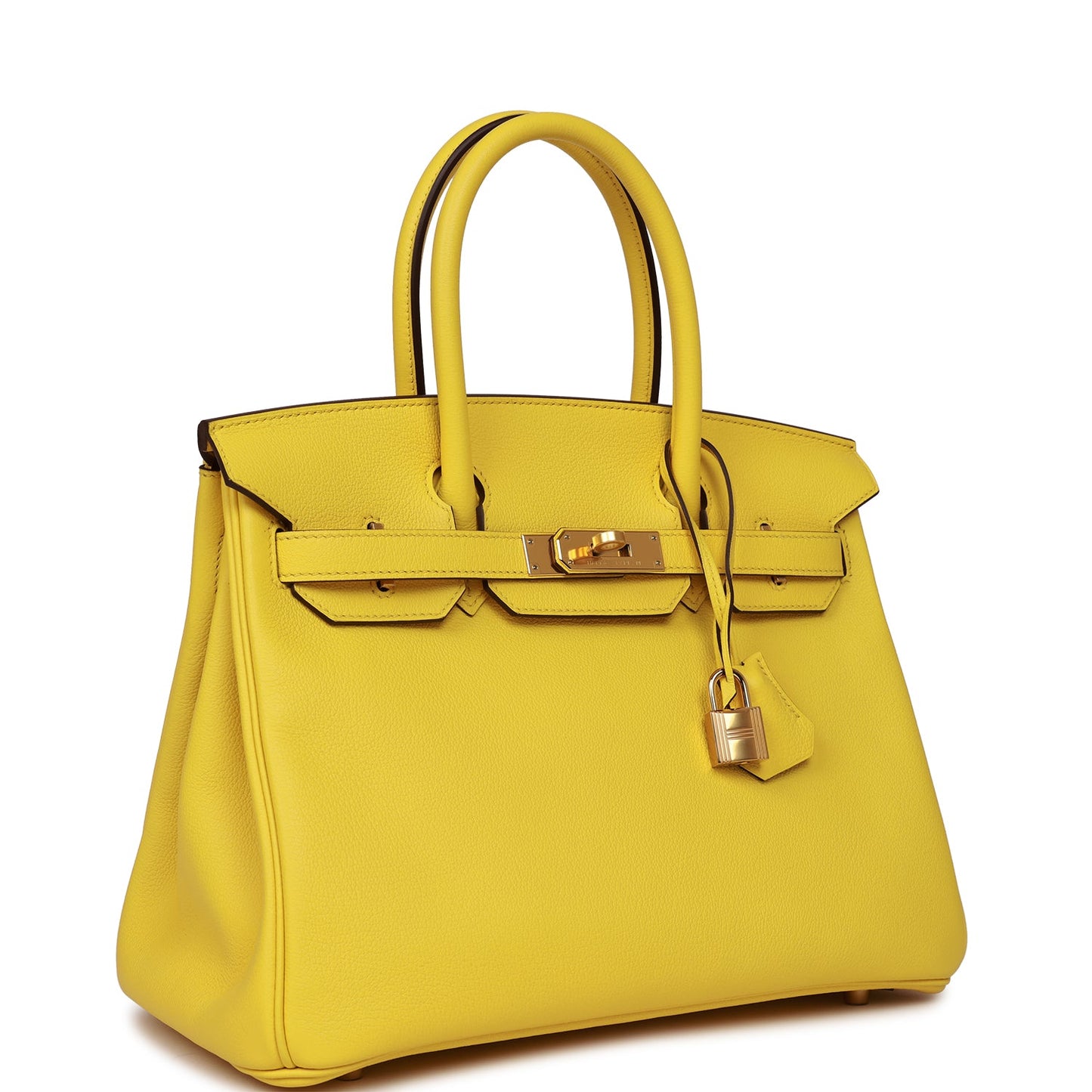 Hermes Birkin 30 Jaune de Naples Taurillon Novillo Gold Hardware