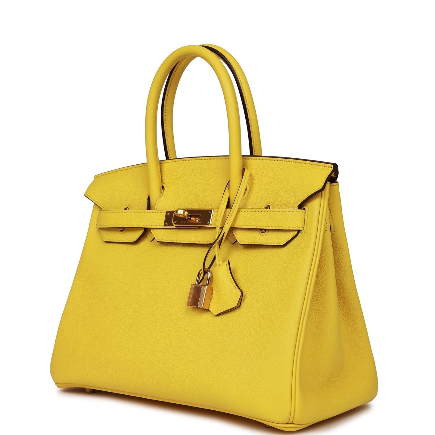 Hermes Birkin 30 Jaune de Naples Taurillon Novillo Gold Hardware