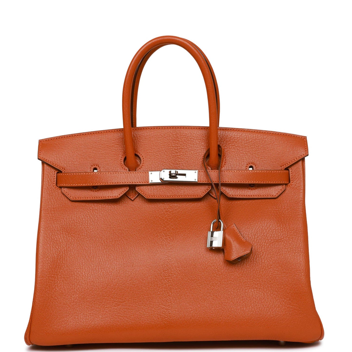 Hermes Birkin 35 Potiron Chevre Palladium Hardware