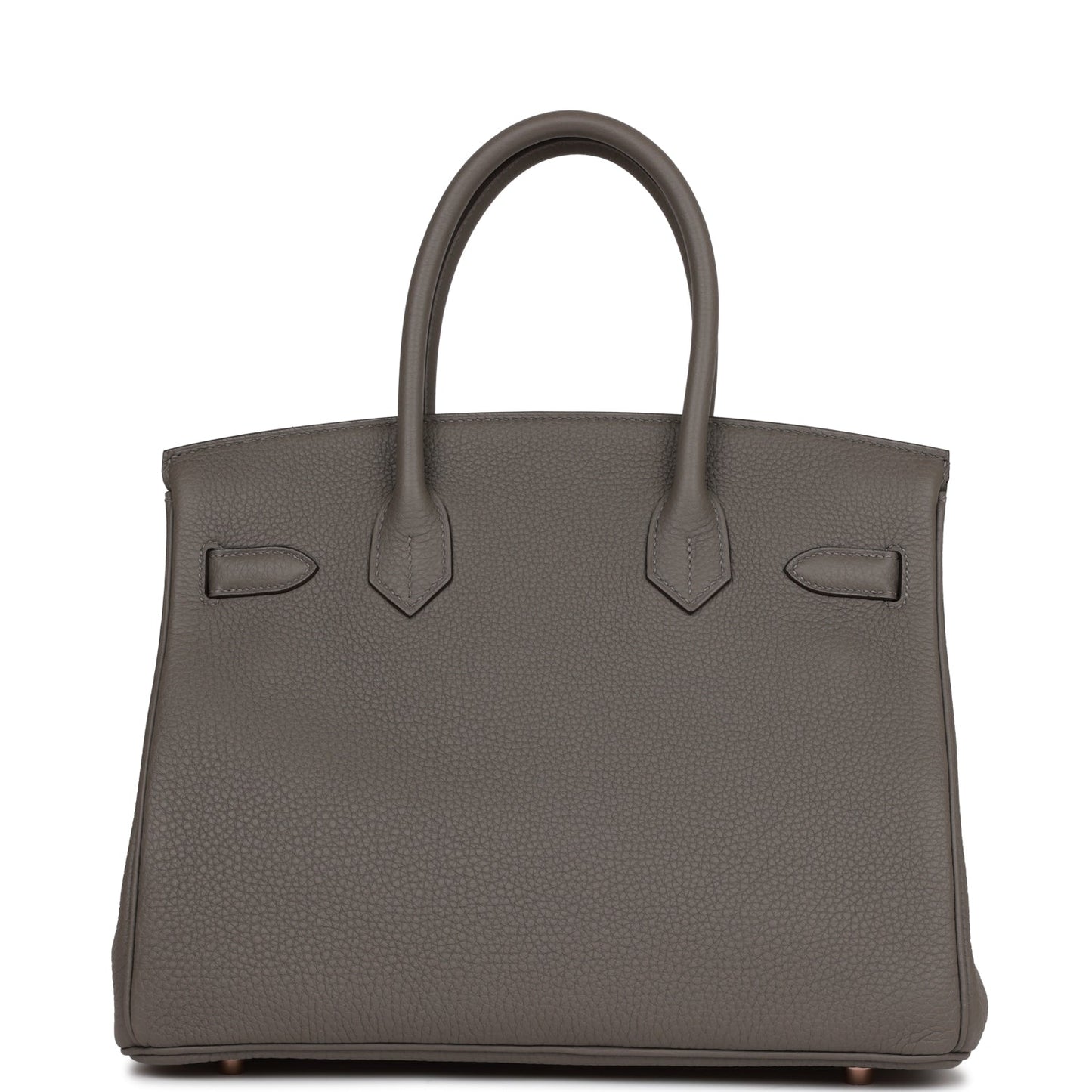 Hermes Birkin 30 Gris Meyer Togo Rose Gold Hardware