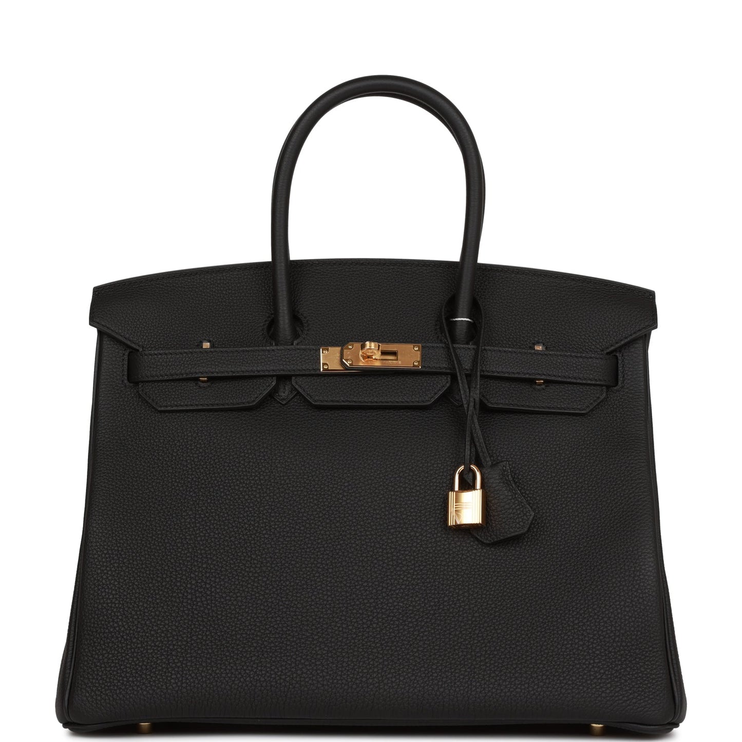 Hermes Birkin 35 Black Togo Gold Hardware