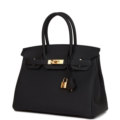 Hermes Birkin 30 Caban Togo Gold Hardware