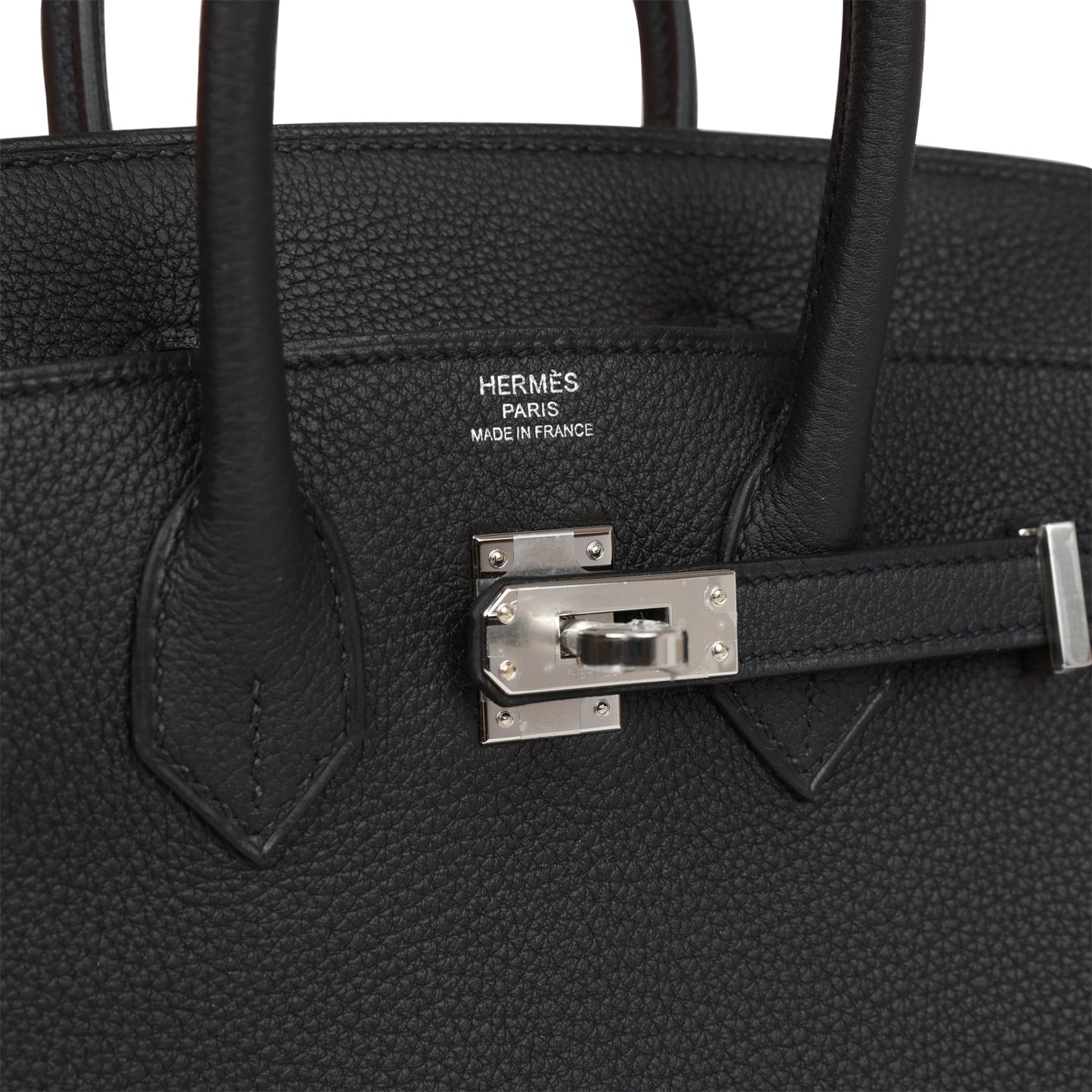 Hermes Birkin 25 Black Togo Palladium Hardware